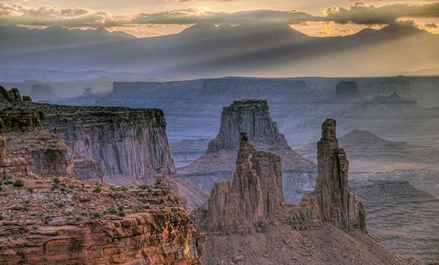 Canyonlands nationalpark är en av de mest kända i Utah