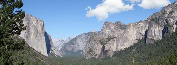 Yosemite nationalpark i USA