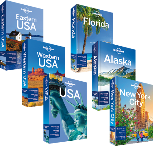 Lonely Planet guideböcker om USA
