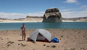 Camping i Utah