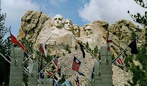 Mount Rushmore ingång USA